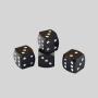 Dice Shape Aluminum Tire Valve Caps for Car Wheels