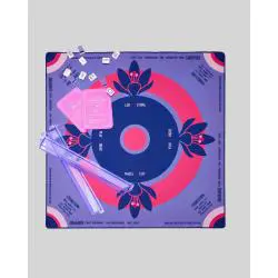 Western Mahjong Game Mat - Anti Slip, Portable, Casino Entertainment