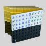 Singapore Mahjong Set - Crystal Acrylic Tiles, PVC Box