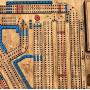 Wooden Cribbage Game Set with Storage