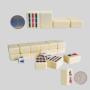 3 Color Mahjong Set - Mini Family Table Game