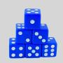 Multicolor Dot Dice - Beecomely Acrylic Dice Set