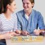 Premium Wooden Board Game Racks - Mahjong & Domino Storage