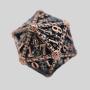 Metal Skull DND Dice Set - 7pcs Zinc Alloy