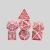 18mm White back with red characters