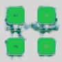 Mahjong Tiles Mat - Slip Resistant Tablecloth