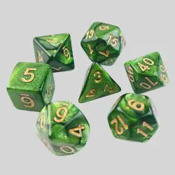 DND Dice Set - Acrylic RPG Dice, Low MOQ