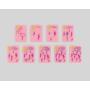 Premium Custom Pink American Mahjong Tiles - Acrylic Game Set