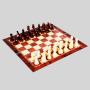 Custom Wood Chess Set - Bamboo, OEM/ODM, 24x24cm