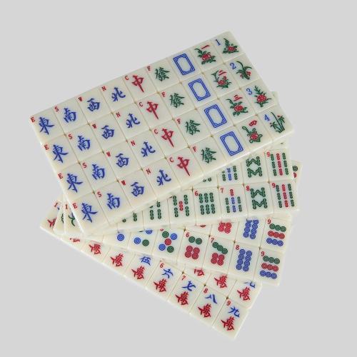 Custom Digital Mahjong Tiles - 144pcs, Born Good, 34x26x19mm