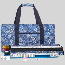 Western Mahjong Set - 166pcs Melamine Tiles with Acrylic Base