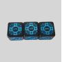 Custom 16mm D6 Acrylic Dice - Glow in Dark, OEM Engraved