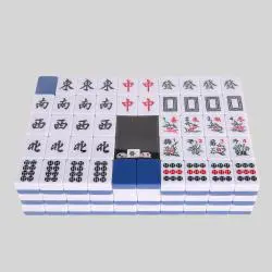 High Quality Taiwan Mahjong Tile Set - 30/16 Pay Leather Box