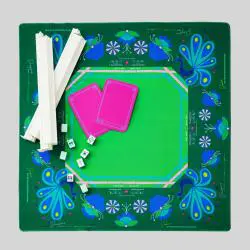 Mahjong Tiles Mat - Slip Resistant Tablecloth