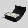 Professional 30mm Mahjong Tiles Set - 144pcs Ivory with PVC Box