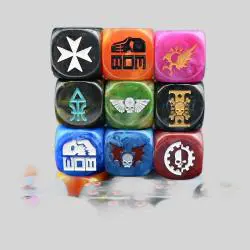 Custom Engraved Dice - JMS D510 Blank Resin Dice