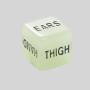 Romantic Naughty Dice Set - Glow in the Dark Love Dice