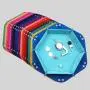 Hexagonal Dice Tray Storage Box - PU Leather Velvet Hexagonal Dice Tray Storage Box - PU Leather Velvet