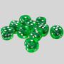 Acrylic Dice Set - 16mm D6 Custom Logo Game Dice