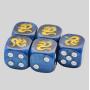 Factory Free Dice Set - 16mm Polyhedral Acrylic Dice