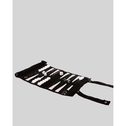 Custom Foldable Backgammon Set - Portable Chess Game
