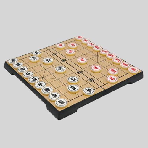 Magnetic Chinese Chess Set - Foldable Travel Game
