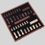 Wooden Chess Set - Portable Kids Educational Game
