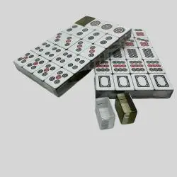 Customizable Acrylic Mahjong Set - Zen Travel Home Game