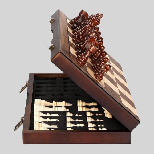 Foldable Wooden Chess Set - YX-MA081
