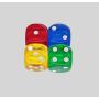 Brighting 25mm Resin Dice Set - Multicolor Round Square Dots Game