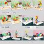 Wooden 3D Puzzle Toy, Kids Jigsaw Puzzle, Montessori Educational