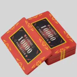 Ceramic Poker Chips Blackjack Game Set