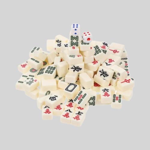 2024 Mahjong Set - Mini Portable Chinese Game Set