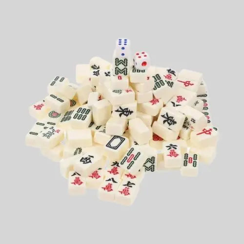 2024 Mahjong Set - Mini Portable Chinese Game Set 2024 Mahjong Set - Mini Portable Chinese Game Set