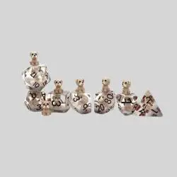 Custom Resin Polyhedral Dice - D&D Animal Dice