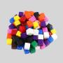 Custom Acrylic Dice - 16mm Colorful D6 Polyhedral Dice