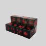 Customized Dice Set - Gold Black Polyhedral D6 Resin Dice