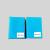 62 * 89mm sky blue pack of 50 sheets