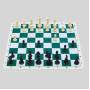 Magnetic Felted Chess Set - Custom Design, Foldable