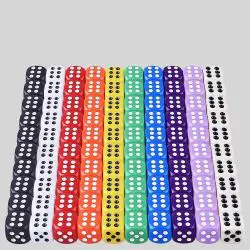 Acrylic Dice Bulk, Custom Logo DND Board Game Dice