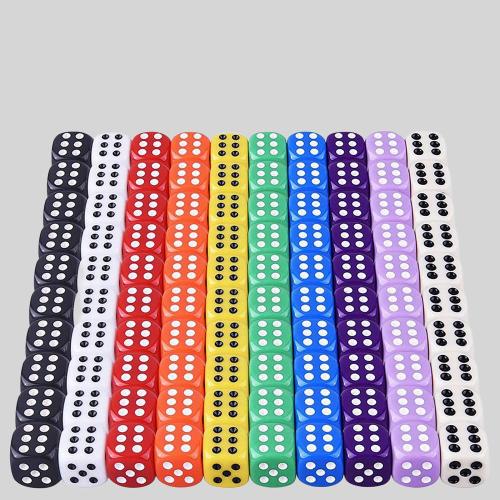 Acrylic Dice Bulk, Custom Logo DND Board Game Dice