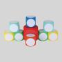 Customized Round Dot Dice - Green Blue EVA Foam Game Dice