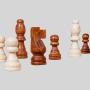 Custom Wooden 2-in-1 Magnetic Chess Set