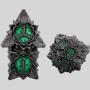 Lotus Metal D&D Dice Set - 40mm Polyhedral TRPG Dice