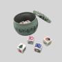 Custom Printed Logo Dice - JMS D014 Acrylic 6-Sided Dice