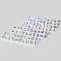 Personalized 4 Player Acrylic Mahjong Tiles Personalized 4 Player Acrylic Mahjong Tiles