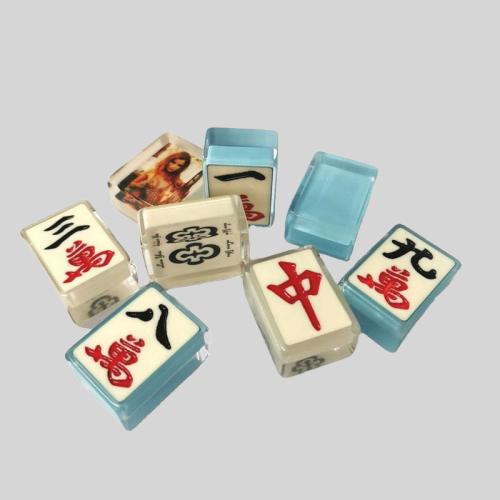 Custom Crystal Mahjong Table - Team Game Entertainment