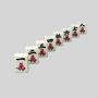 Custom 29mm Mahjong Set - 144pcs Ivory Melamine Game Tiles