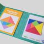 Creative Magnetic EVA Tangram Puzzle - Brain Training