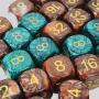 Kaile 25mm Pearl Acrylic Dice Set - Luxury Gaming Dice